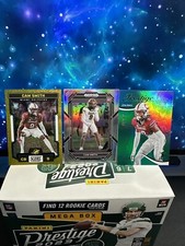 Cam Smith Score Gold Dots/210-Prestige Green XP /199-Prizm Silver Rookie Cards