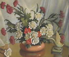 Mixed Flowers in Vase, Swan, 