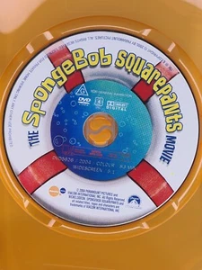 Spongebob Squarepants - The Movie DVD - DISC ONLY comes in case but has no cover - Picture 1 of 1