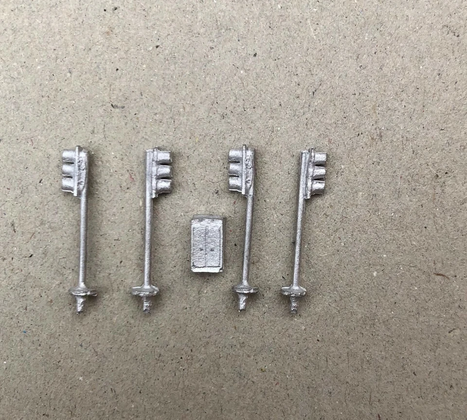 P & D MARSH P&D Marsh N Spur/Spur C63 Moderne Ampel Einzelgussteile müssen lackiert werden