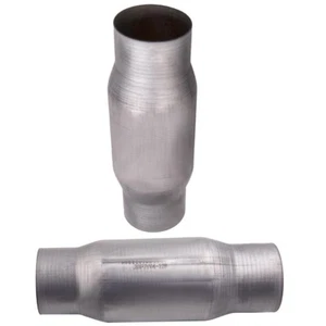 Convertidores catalíticos universales de 3 pulgadas de acero inoxidable 410300 11 pulgadas de largo nuevos - Imagen 1 de 12