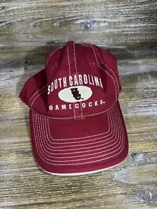 Drew Pearson South Carolina Gamecocks USC Hat Cap Adjustable Garnet OSFM NWOT - Picture 1 of 6