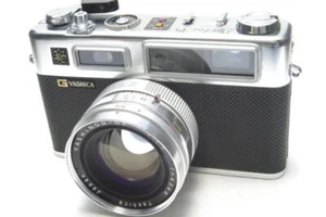 YASHICA Electro 35 G Electro Silver Rangefinder Hobby photo collection - Picture 1 of 7