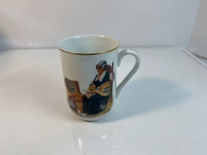 1982 Norman Rockwell Museum Collectible Coffee Tea Cup Mug - Picture 1 of 5