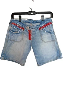 Replay Women Denim Cotton Shorts size L - Picture 1 of 6