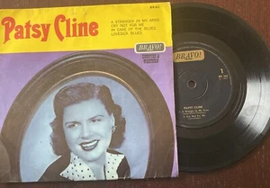 Patsy Cline - A Stranger In My Arms 4 Track EP BRAVO RECORDS 1967 7" 45rpm - Picture 1 of 1