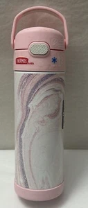 THERMOS FUNTAINER 16 Ounce Stainless Steel Vacuum Insulated Bottle Marble (E8) - Picture 1 of 2
