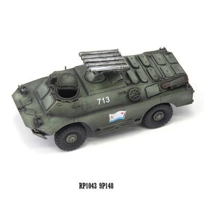 S-Model 1/72 Russian Marine Corps BRDM-2 9P148 Missile Launcher Vehicle Model - Image 1 of 4