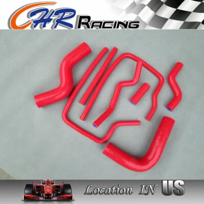 Manguera de radiador de silicona para Subaru Impreza WRX STi GC8/GF8 1996-2000 97 98 ROJO Foto 1 de 4