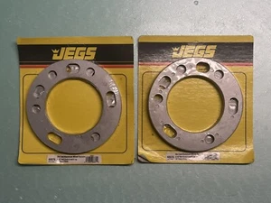 4 Pieces - Part # 65076 JEGS 5 1/2โ Wheel Spacers 1/4โ Thick 5 & 6 Stud Aluminum - Picture 1 of 3