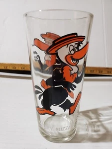 VINTAGE 1973 BEAKY BUZZARD GLASS PEPSI COLLECTOR SERIES WARNER BROS NOS - Picture 1 of 5