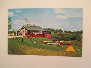 North Thetford Vermont Postkarte Opas Spielzeugladen Testfeld Vintage - Bild 1 von 2
