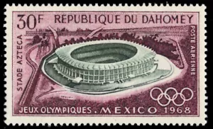 DAHOMEY C85 - Mexico City Olympics "Aztec Stadium" (pb92996) - Picture 1 of 1