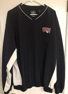 Austin Wings Baseball Black and White Pullover Size XL - Picture 1 of 6
