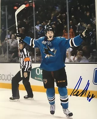 Tomas Hertl San Jose Sharks Signed 8x10 Photo  - Image 1 of 2