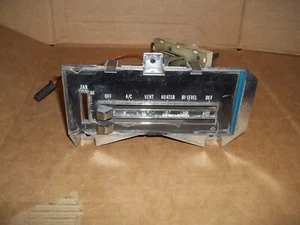 1974-75 Camaro A/C HEATER CONTROL AC Air Conditioning Heat Switches Z28 1974 - Bild 1 von 4