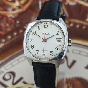 Reloj Pulsera Mecánico URSS RAKETA 2614.Н Vintage SOVIÉTICO Indicador Fecha - Imagen 1 de 24