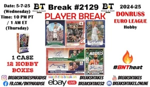Juancho Hernangomez 2024-25 Donruss Euroleague Basketball CASE Break #2129 - Picture 1 of 1