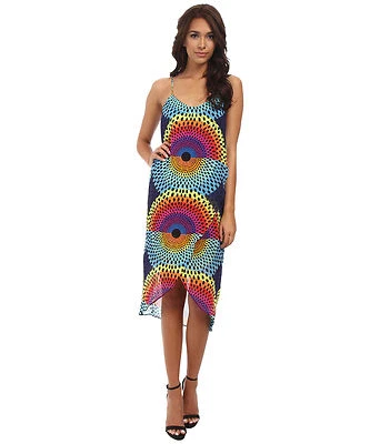 Vestido envolvente para mujer Mara Hoffman azul electroligero talla: M Foto 1 de 4