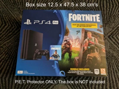 P.E.T. Caja protectora de plástico para consola Playstation PS4 PRO - Imagen 1 de 2