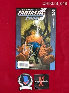 Michael Chiklis signed Ultimate Fantastic Four comic book Issue # 35 Beckett - Picture 1 of 5