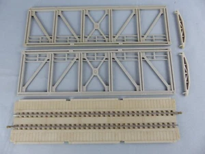 JOUEF Ho , pont complet avec rails gris clair - Picture 1 of 1