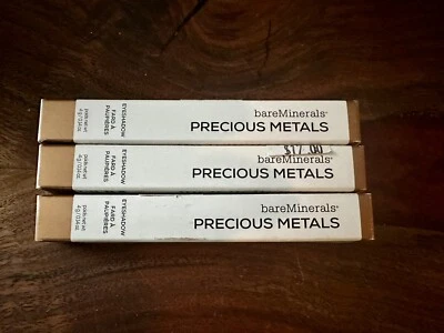 Sombra de ojos crema bareMinerals PRECIOUS METALS *3 tonos Foto 1 de 2