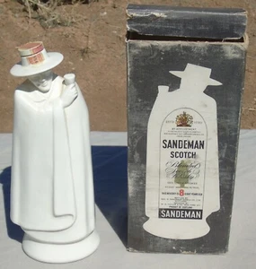 Decanter Sandeman Scotch Wedgwood Made in England Moonstone - Picture 1 of 9