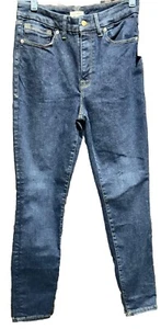 Good American Good Waist Always Fits Jeans Size 6-12 NEW GWAF478T Blue821 - Picture 1 of 16