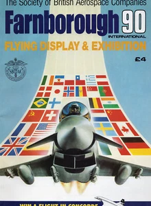 Farnborough International 90 Air Show Official Program 100 pages. - Picture 1 of 5