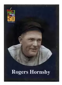 2001 Before There Was Topps #06 Rogers Hornsby Chicago Cubs BV$3 Insert #6 - Picture 1 of 1