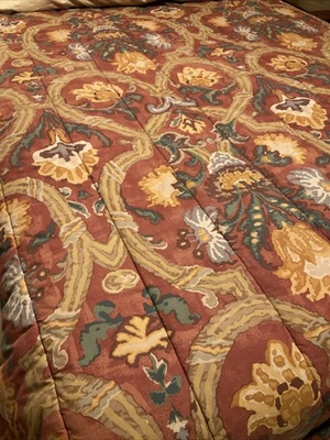 Ralph Lauren Comforter ‘Cadiz’ Queen/ Full Southwestern Print - Image 1 of 4