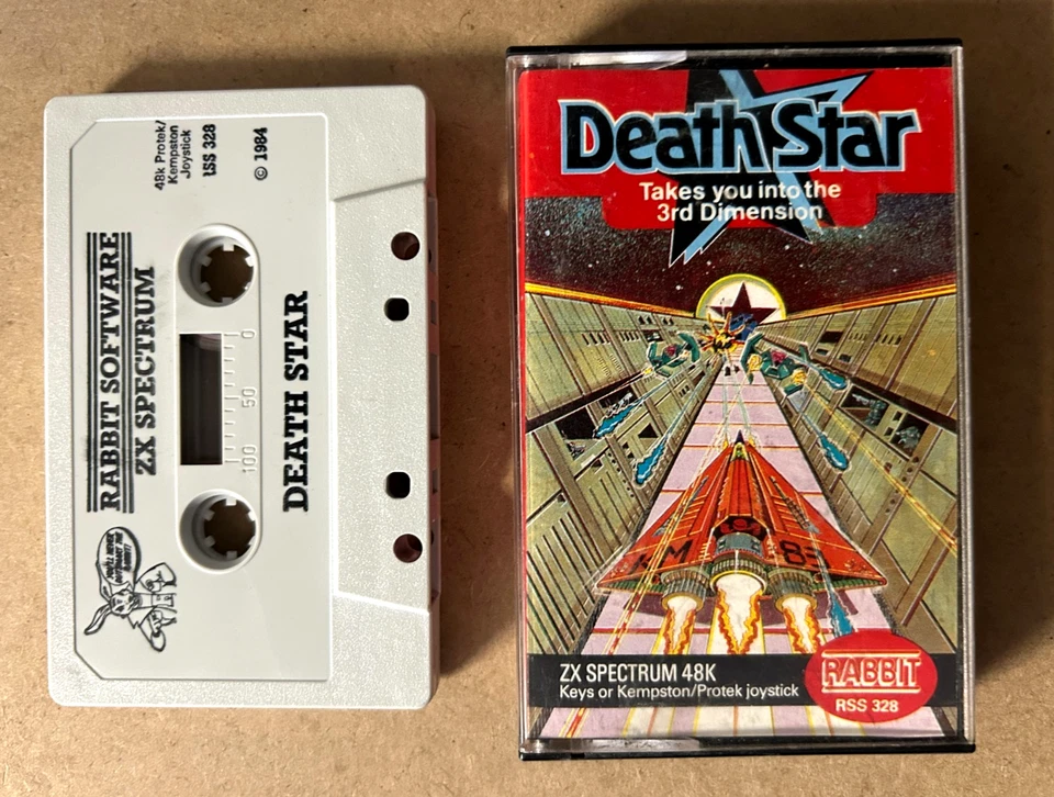 ZX spectrum game - DEATH STAR - RABBIT - Excellent Condition - Image 1 of 1