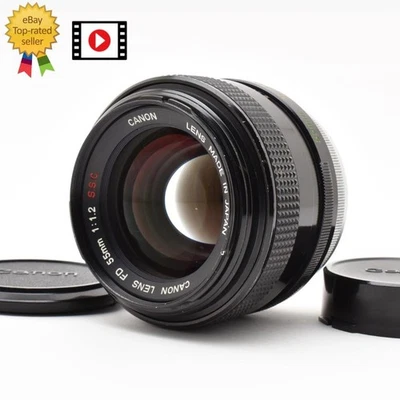 RARE "O" [NEAR MINT--] Canon FD 55mm f1.2 s.s.c. ssc MF Standard Lens #BF Sale - Image 1 of 4