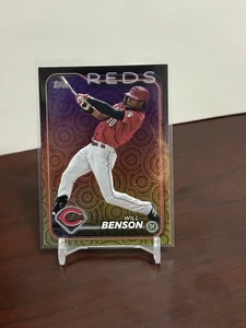 2024 Topps Series 2 WILL BENSON HOLIDAY #386 Cincinnati Reds - Picture 1 of 2