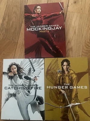 THE HUNGER GAMES MOCKINGJAY Pt  2  & Catching Fire DVD NEW & SEALED W/SLIP COVER - Image 1 of 2