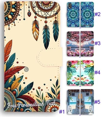 Personalised Text Wallet Phone Cover For Nokia Lumia 650/950/950 XL - Image 1 of 4