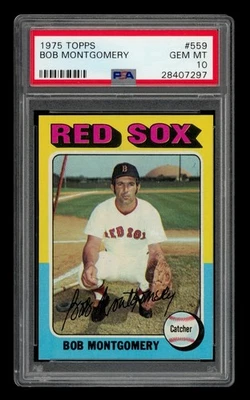 1975 Topps Set-Break #559 Bob Montgomery PSA 10 GEM MINT - Image 1 of 3