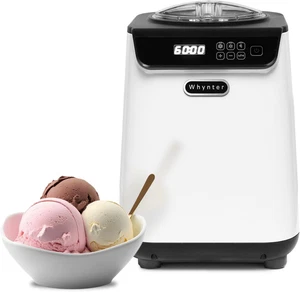 Eismaschine Maschine Automatisch 1,28 Qt Stand mit eingebautem Kompressor, LCD - Bild 1 von 14
