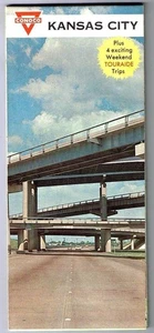 Kansas City Conoco Road Map 1965 - Bild 1 von 2