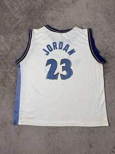 Vintage Mens Jersey 90s Champion #23 Michael Jordan Washington Wizards, Size 48 - Picture 1 of 10
