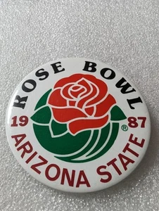 Pin botón vintage Rose Bowl Arizona State 1987 - Imagen 1 de 2