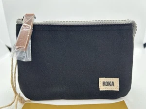 Roka London Carnaby Recycled Three Section Purse Geldbörse Geldbeutel BRANDNEU - Bild 1 von 5