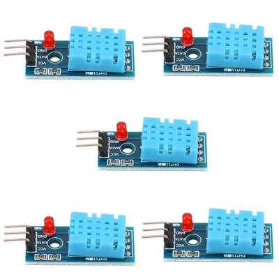 5pcs Digital Sensor Supply Temperature Humidity Sensor Module Tool for Measuring - Image 1 of 4