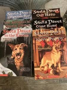 Lot of 6 Santa Paws Chapter Books by Nicholas Edwards Paperback Scholastic - Imagen 1 de 18