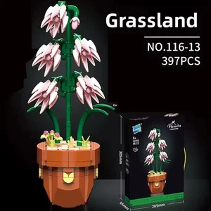 Plant Building Brick Kit - Grassland by Wizardi F07N11-20-13(116) - Picture 1 of 1