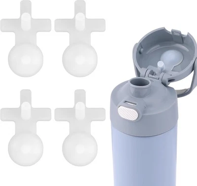 4pcs Replacement Leak Stopper for Thermos Funtainer 16 Oz Transparent  - Image 1 of 4