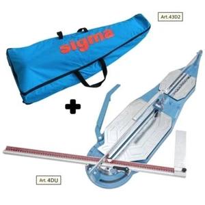Tile cutter SIGMA 4du cm 103 tensile engraving+canvas suitcase with wheels 43d2 - Picture 1 of 6