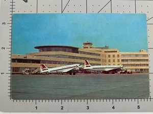 Greater Pittsburgh Airport, Terminal, Pennsylvania Vintage Postcard, Writing  - Picture 1 of 2
