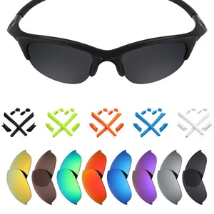 hdhut Polarized Lens and Rubber Kit for-Oakley Half Jacket Sunglass - Opt. - Picture 1 of 28